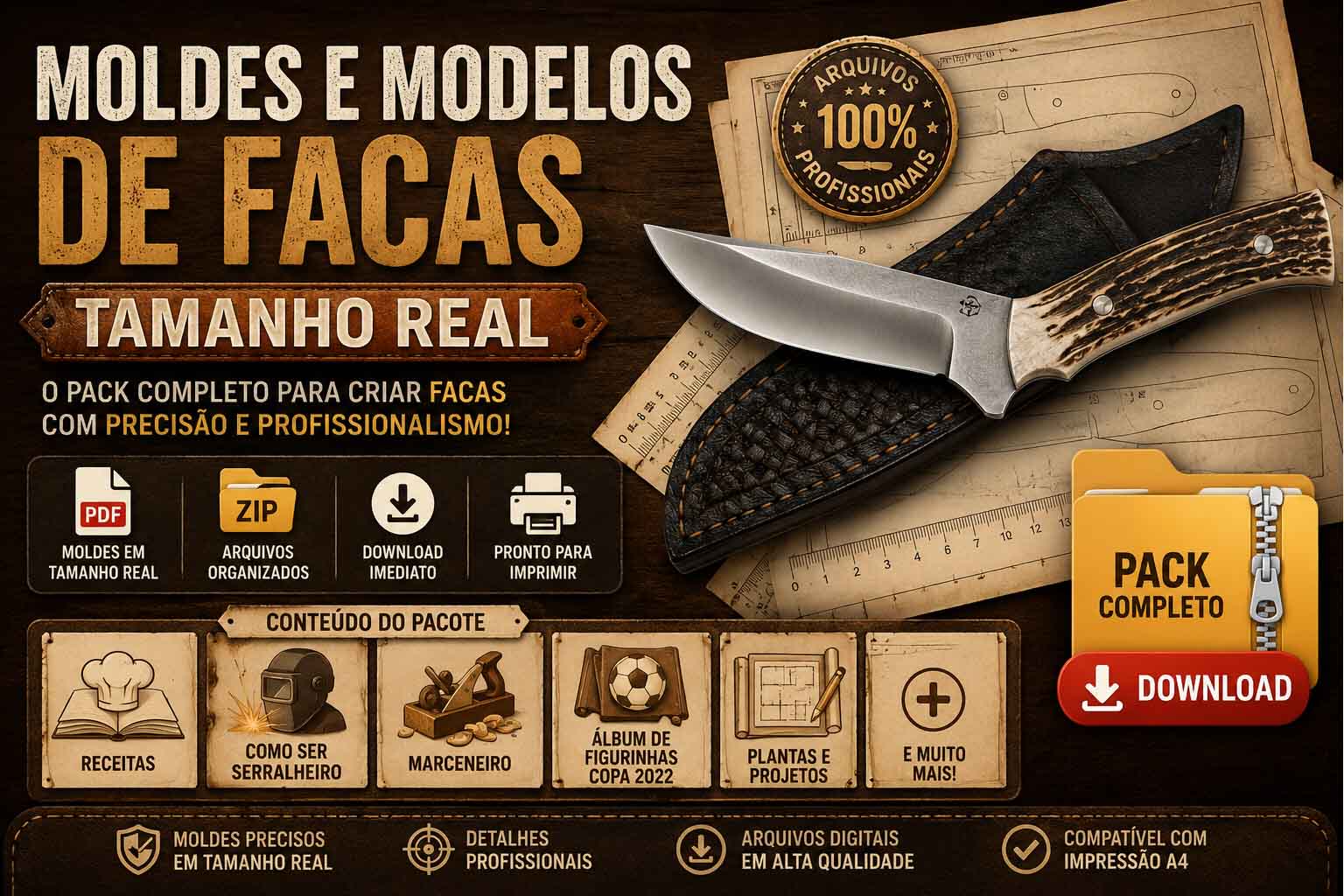 Modelos de Facas